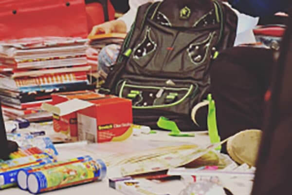 School supplies for Syrian refugees