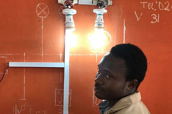 Vocational training program with Oiada International