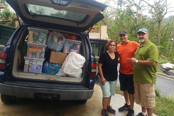 Raising funds for Puerto Rico after 2 devastating hurricanes