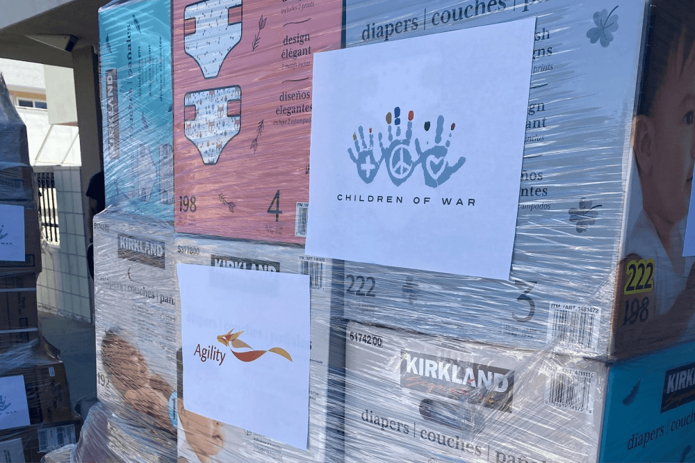 Agility Supports Ukraine Refugees